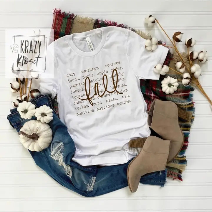 Fall - Women's Screen Printed Soft Tee