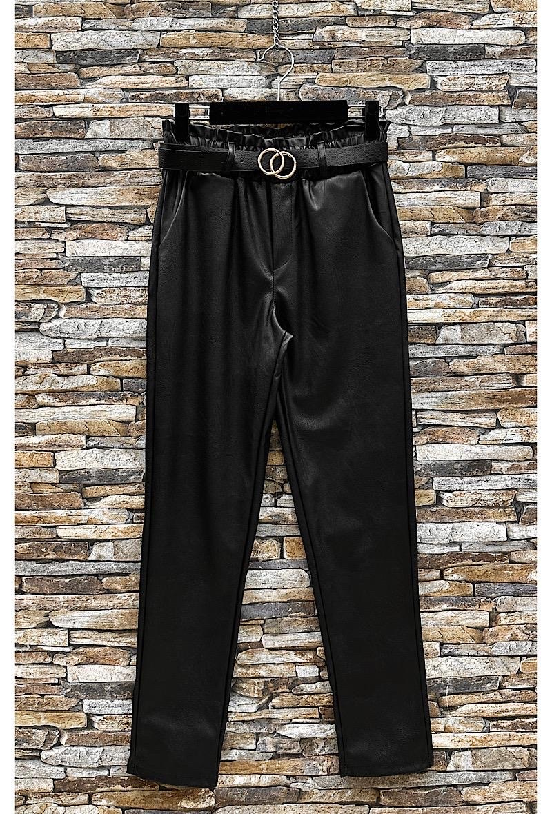 Faux Leather Pants