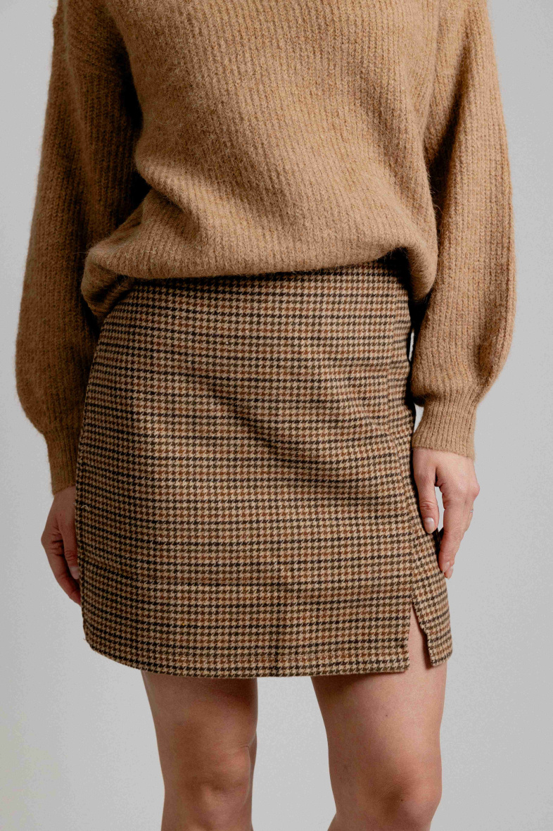 Plaid skirt